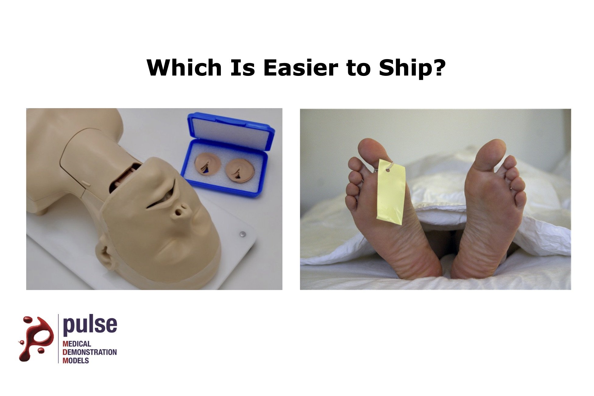 Shipping medical models - Pulse MDM