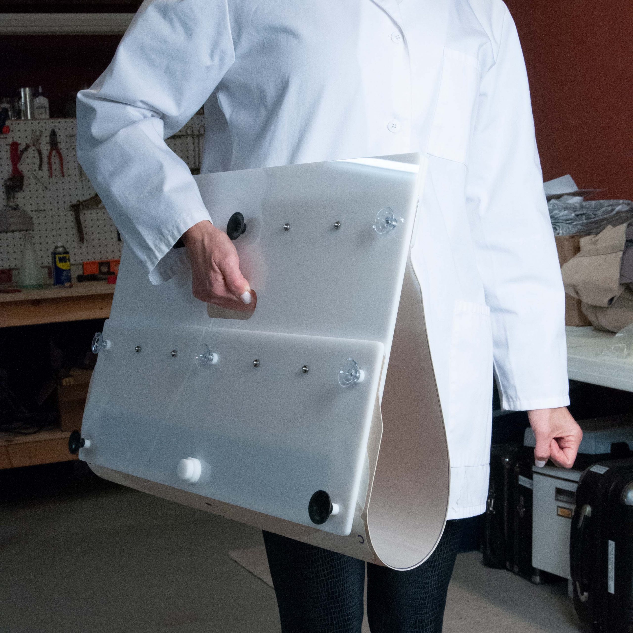 Woman holding model - Pulse MDM